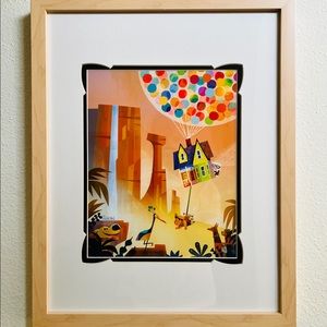 Pixar’s “Up” Framed Art Print by Joey Chou